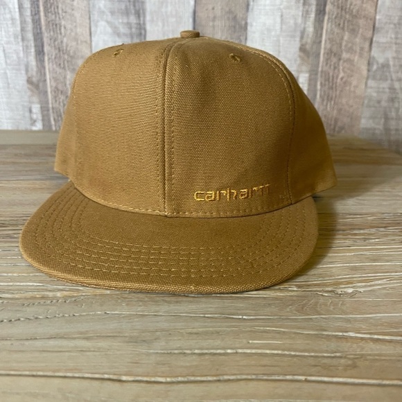 Carhartt Other - Vintage Carhartt Tan Snapback Hat USA Made NWOT